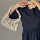 Cloud fold shoulder bag - WOMONA.COM
