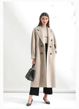 mid-length woolen woolen coat - WOMONA.COM