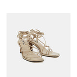 Simple High-heeled Sandals - WOMONA.COM