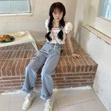 Niche Straight Trousers - WOMONA.COM