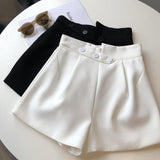 Irregular Temperament Suit Shorts - WOMONA.COM