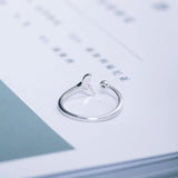 Fishtail Index Finger Ring - WOMONA.COM