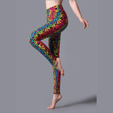 Printed yoga leggings - WOMONA.COM
