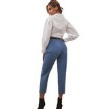 Ladies Denim Trousers - WOMONA.COM