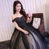 One-shoulder evening dress - WOMONA.COM
