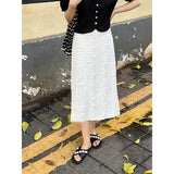 Slim A-line Skirt With Hips - WOMONA.COM