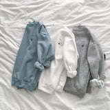 Casual Ladies Sweatshirt - WOMONA.COM