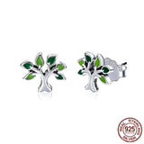 Heart stud earrings - WOMONA.COM
