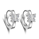 Butterfly Diamond Earrings - WOMONA.COM