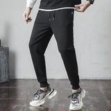 Cotton Sweatpants With Loose Bunched Feet - WOMONA.COM