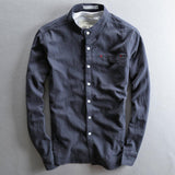 Linen Chinese Style Small Shirt Men - WOMONA.COM