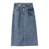 Design Sense Slit High Waist - WOMONA.COM