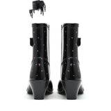 Fashion Buckle Rain Boots - WOMONA.COM