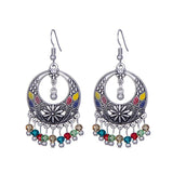 alloy crystal earrings women - WOMONA.COM