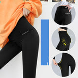 Autumn Thin Black Pants - WOMONA.COM