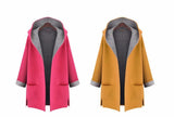 Hooded cardigan - WOMONA.COM