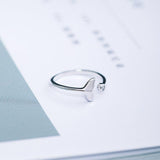 Fishtail Index Finger Ring - WOMONA.COM