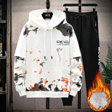 Casual Sports Hooded Sweater Suit Men - WOMONA.COM