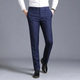 Casual straight suit pants - WOMONA.COM