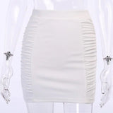 vest lace drawstring top - WOMONA.COM