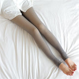 Leggings Winter Warm Fleece Pantyhose Women - WOMONA.COM