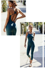 Yoga Jumpsuit Yoga Set - WOMONA.COM