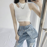 Hot Girl Crossover Jeans - WOMONA.COM