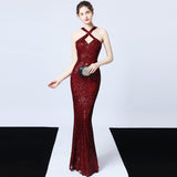 Sequined Party Dress - WOMONA.COM