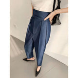 Suit Nine-point Carrot Pants - WOMONA.COM