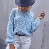 Sleeve Sweater Casual for women - WOMONA.COM