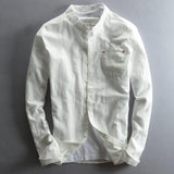 Linen Chinese Style Small Shirt Men - WOMONA.COM