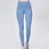 Solid color fitness pants - WOMONA.COM