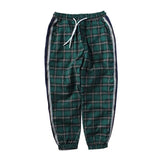 Plaid casual pants - WOMONA.COM