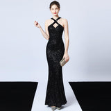 Sequined Party Dress - WOMONA.COM