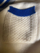 V-neck Knits Preppy Tops - WOMONA.COM
