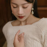 Sweater Tie Skirt - WOMONA.COM