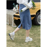 Design Sense Slit High Waist - WOMONA.COM