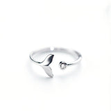 Fishtail Index Finger Ring - WOMONA.COM
