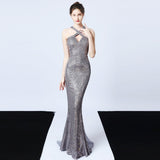 Sequined Party Dress - WOMONA.COM