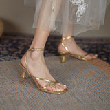 French Roman Sandals - WOMONA.COM