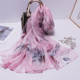 Qianli Jiangshan Tu Tulle Scarf - WOMONA.COM