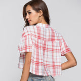 Front Short And Back Long Shirt - WOMONA.COM