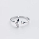 Fishtail Index Finger Ring - WOMONA.COM