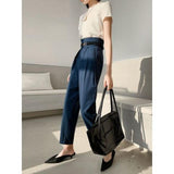 Suit Nine-point Carrot Pants - WOMONA.COM