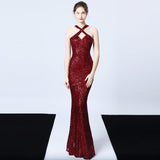 Sequined Party Dress - WOMONA.COM