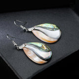 Natural Abalone Shell Series Earrings - WOMONA.COM
