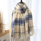 Thick Warm Long Shawl Scarf - WOMONA.COM
