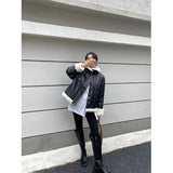 Hong Kong Flavor Thick Lamb Fur jacket - WOMONA.COM