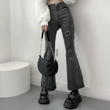 Jeans With Love Legs - WOMONA.COM