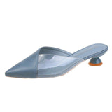 Stitching Outer Wear Fashionable Slippers - WOMONA.COM